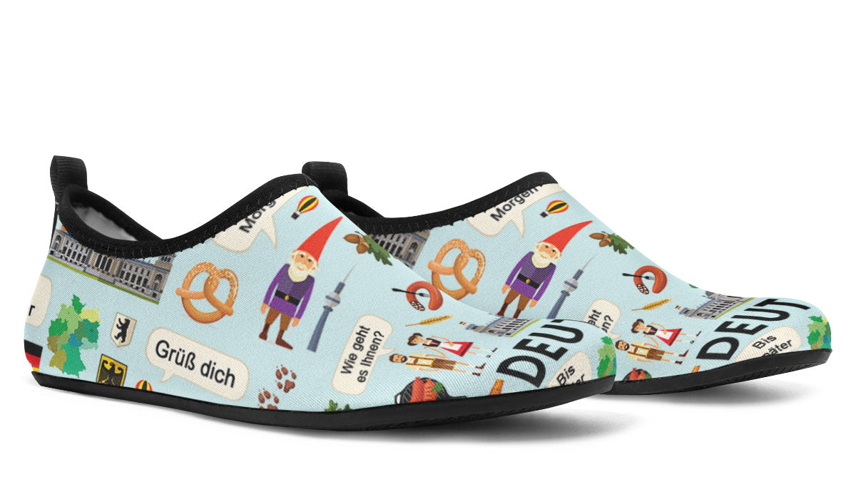 German Teacher Aqua Barefoot Shoes