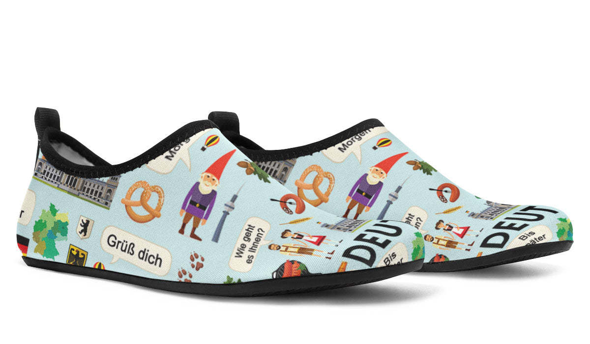 German Teacher Aqua Barefoot Shoes