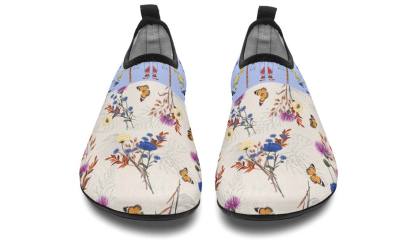 Wildflower Artist Aqua Barefoot Shoes
