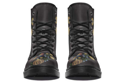 Embroidery Chicken Boots