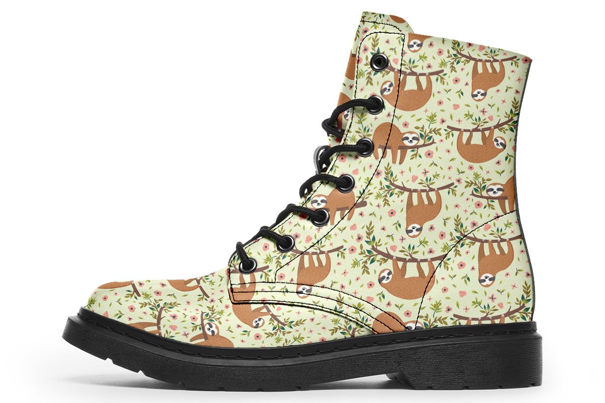 Floral Sloth Boots