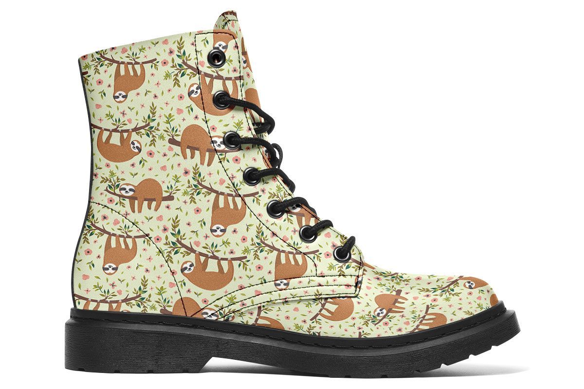 Floral Sloth Boots