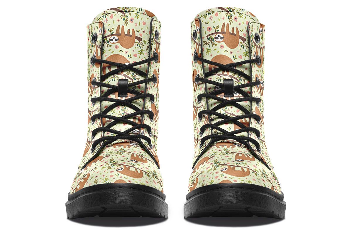 Floral Sloth Boots