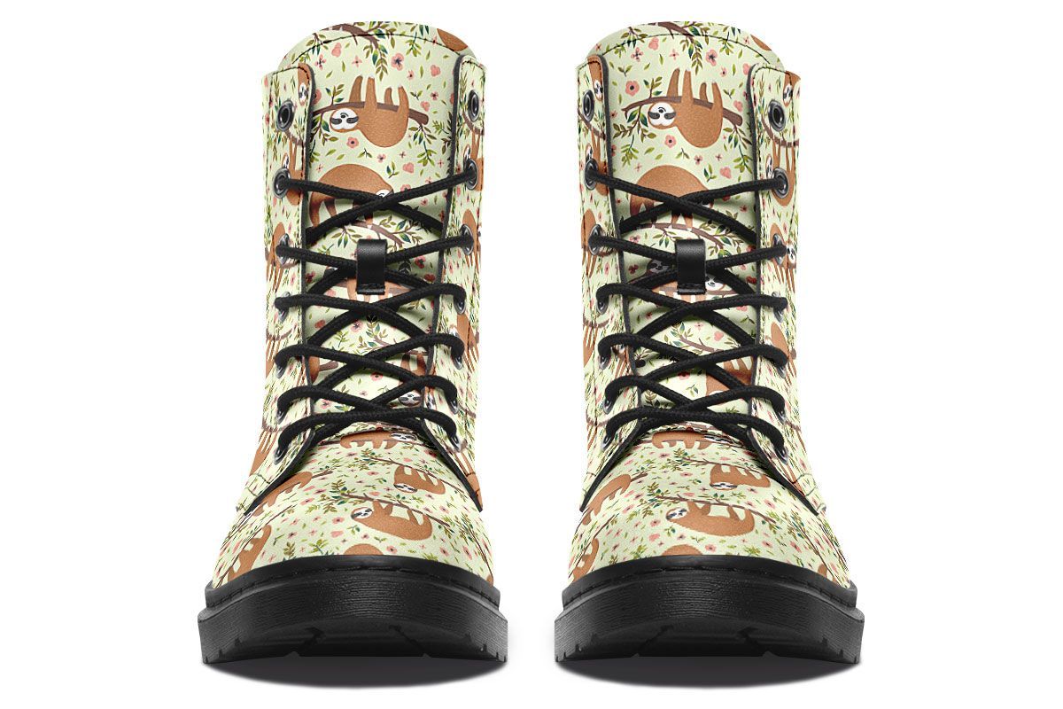 Floral Sloth Boots