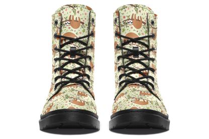 Floral Sloth Boots