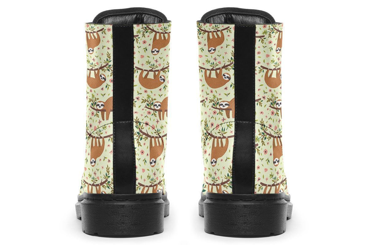Floral Sloth Boots