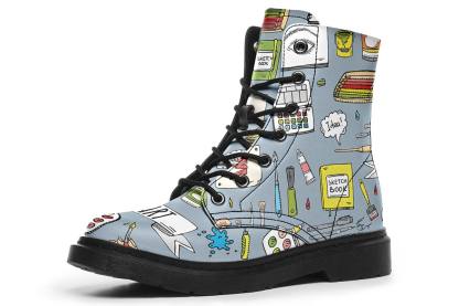 Painter Doodles Boots