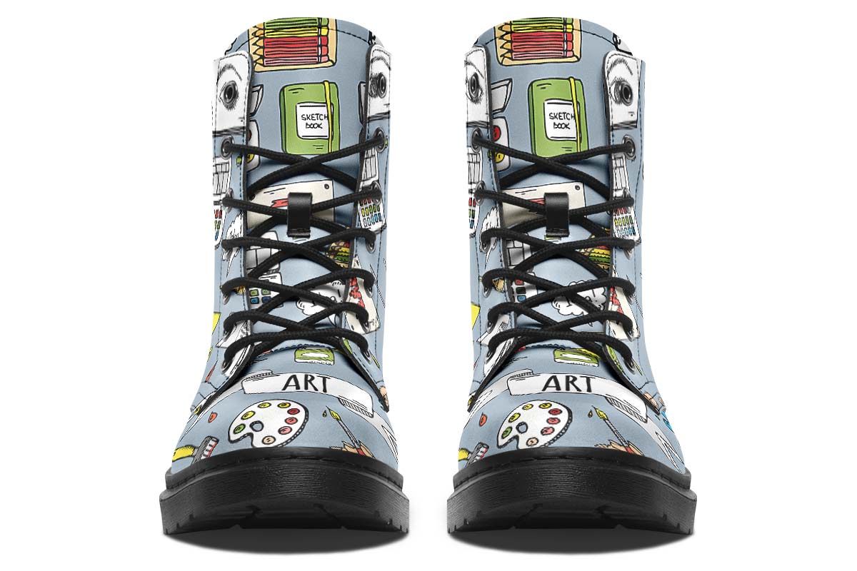 Painter Doodles Boots