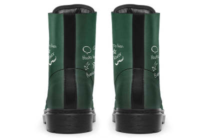 Spanish Chalkboard Boots