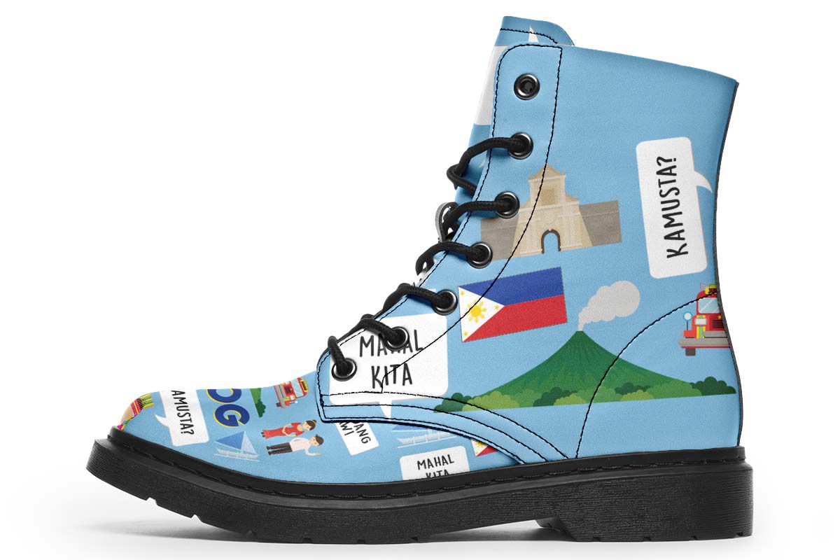 Tagalog Language Boots