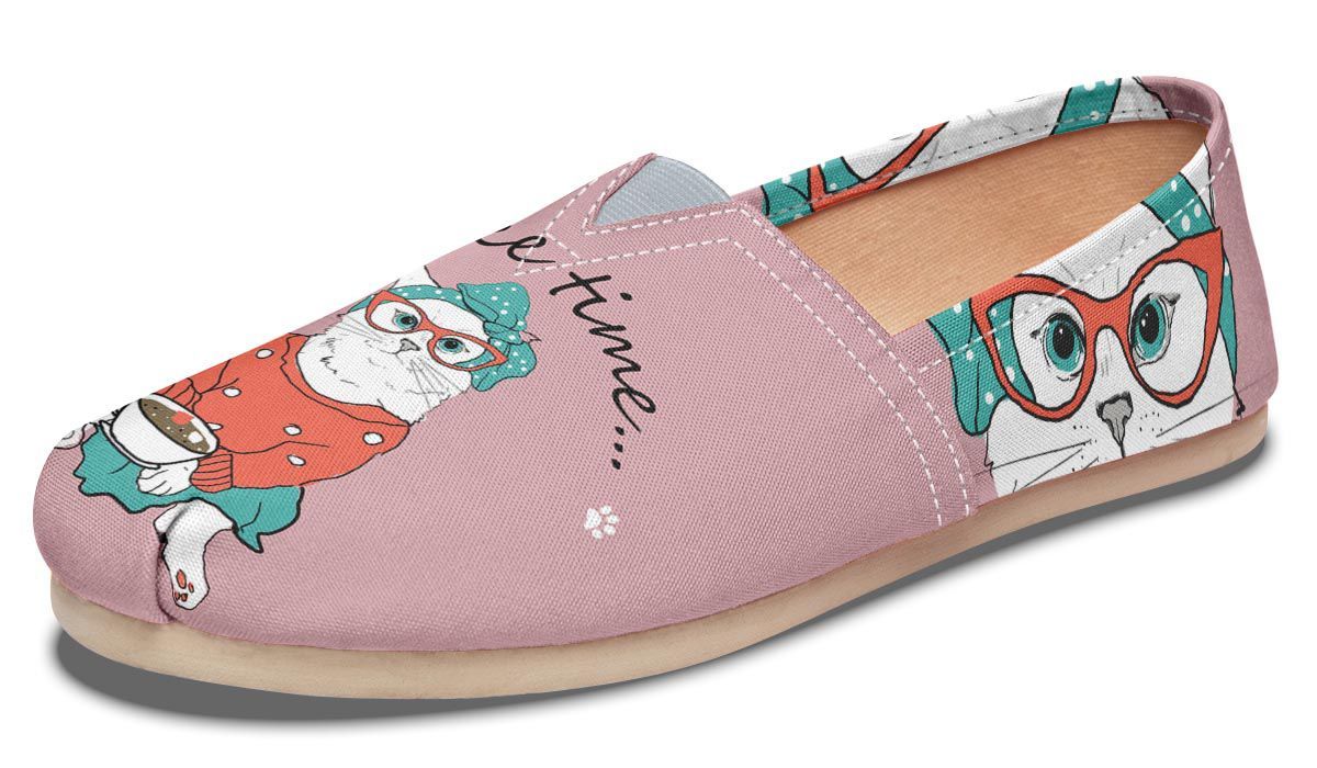 Coffee Kitty Casual Shoes