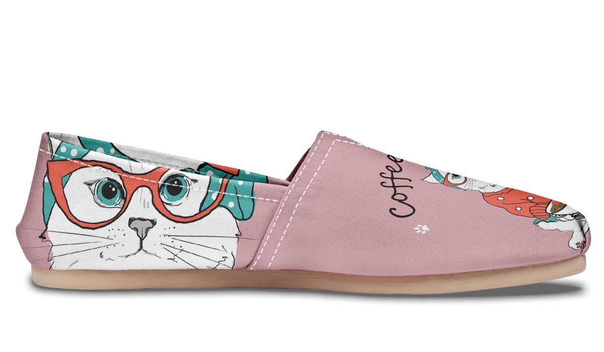 Coffee Kitty Casual Shoes