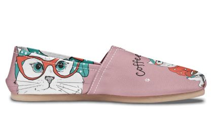 Coffee Kitty Casual Shoes