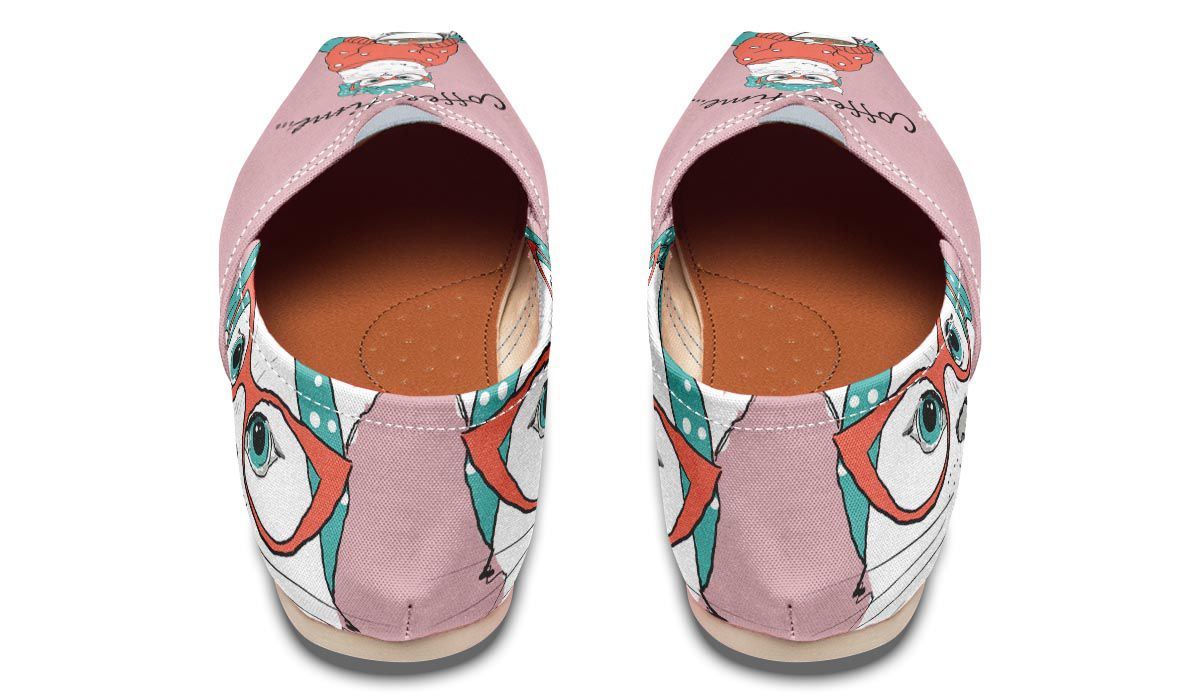Coffee Kitty Casual Shoes