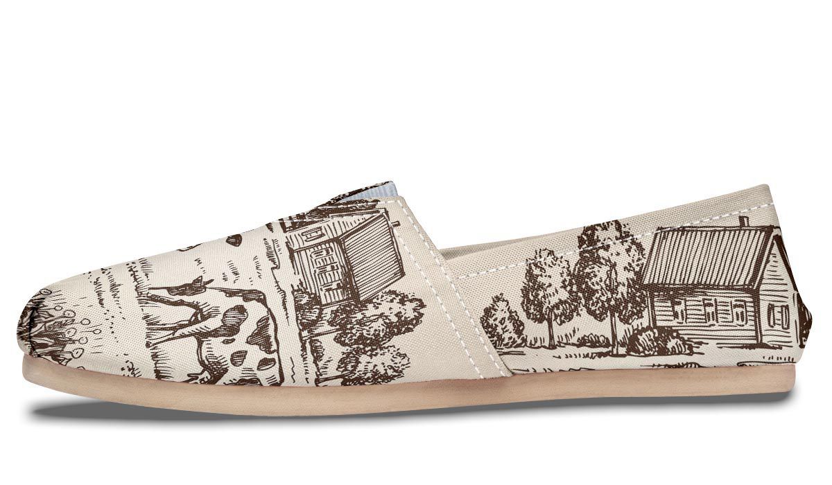 Cow Farm Casual Shoes