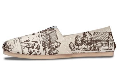 Cow Farm Casual Shoes