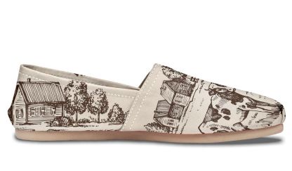 Cow Farm Casual Shoes