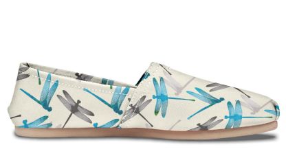 Dragonfly Pattern Casual Shoes