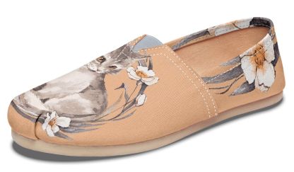 Floral Kitten Casual Shoes