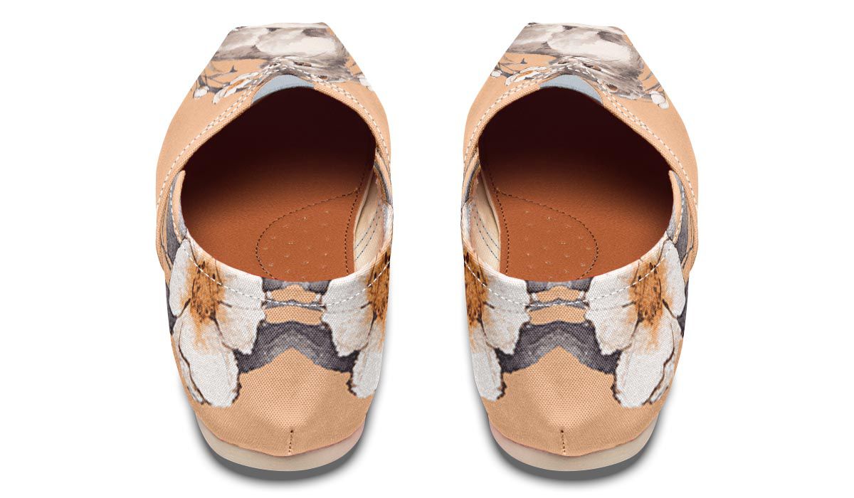 Floral Kitten Casual Shoes