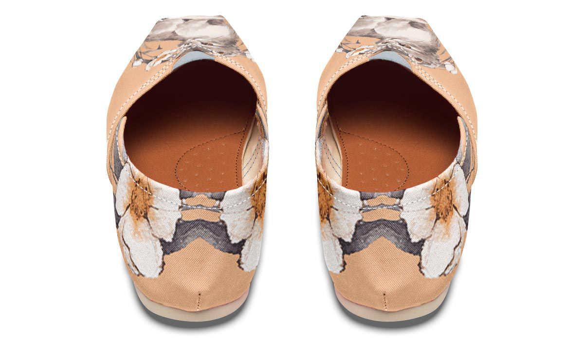 Floral Kitten Casual Shoes