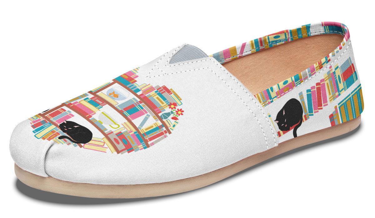 Cat Heart Books Casual Shoes