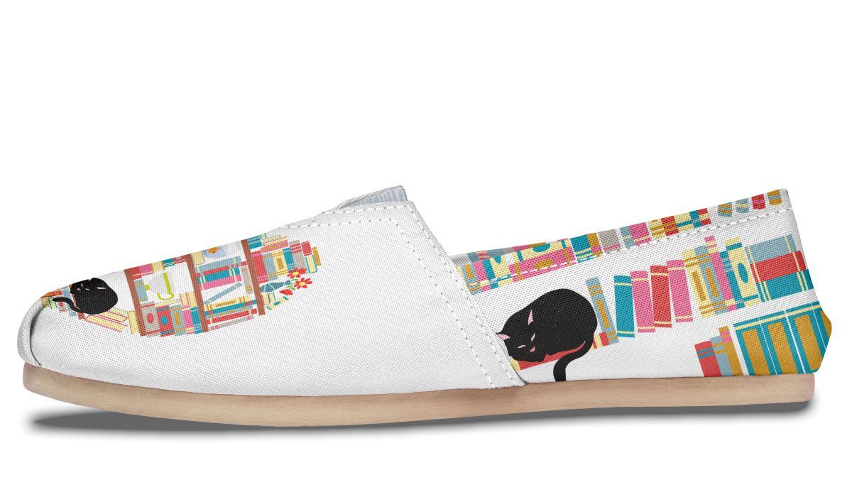 Cat Heart Books Casual Shoes