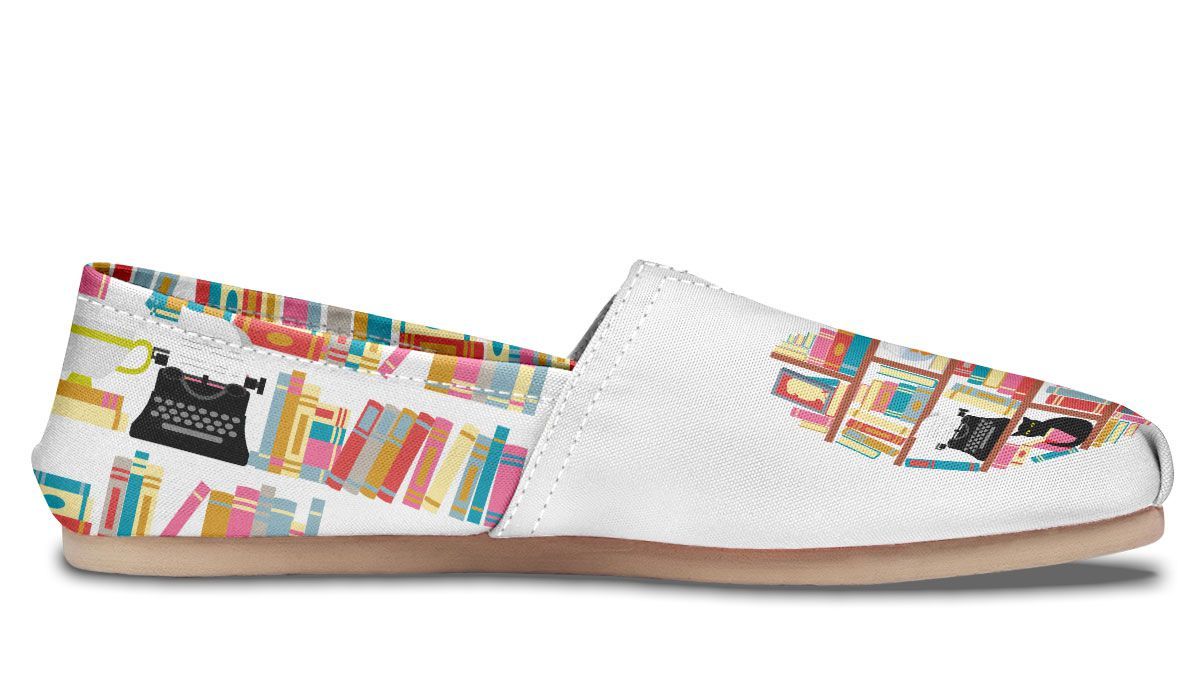 Cat Heart Books Casual Shoes