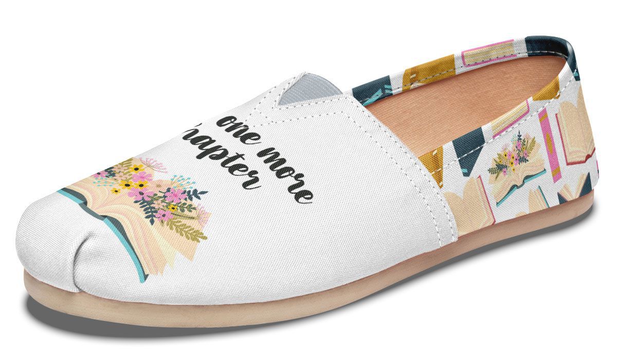 Just One More Chapter Book Casual Shoes