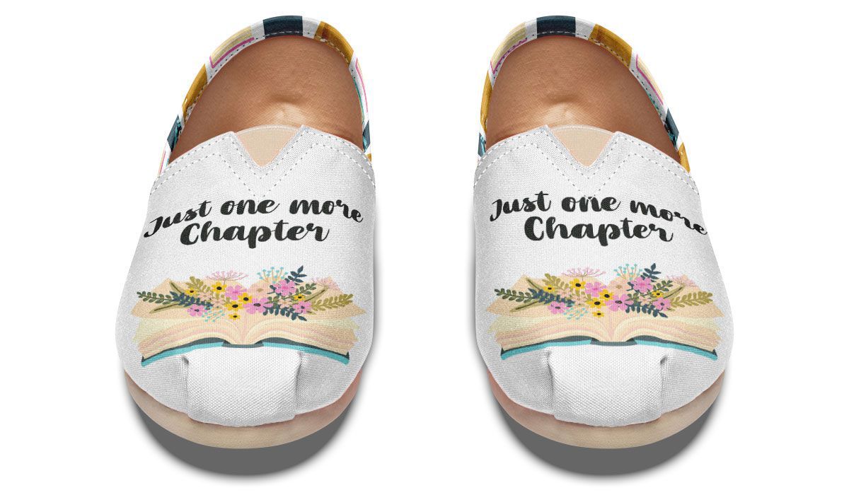 Just One More Chapter Book Casual Shoes