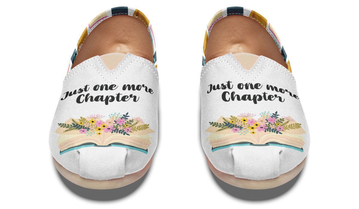 Just One More Chapter Book Casual Shoes