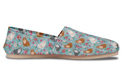 Maine Coon Cat Flower Casual Shoes