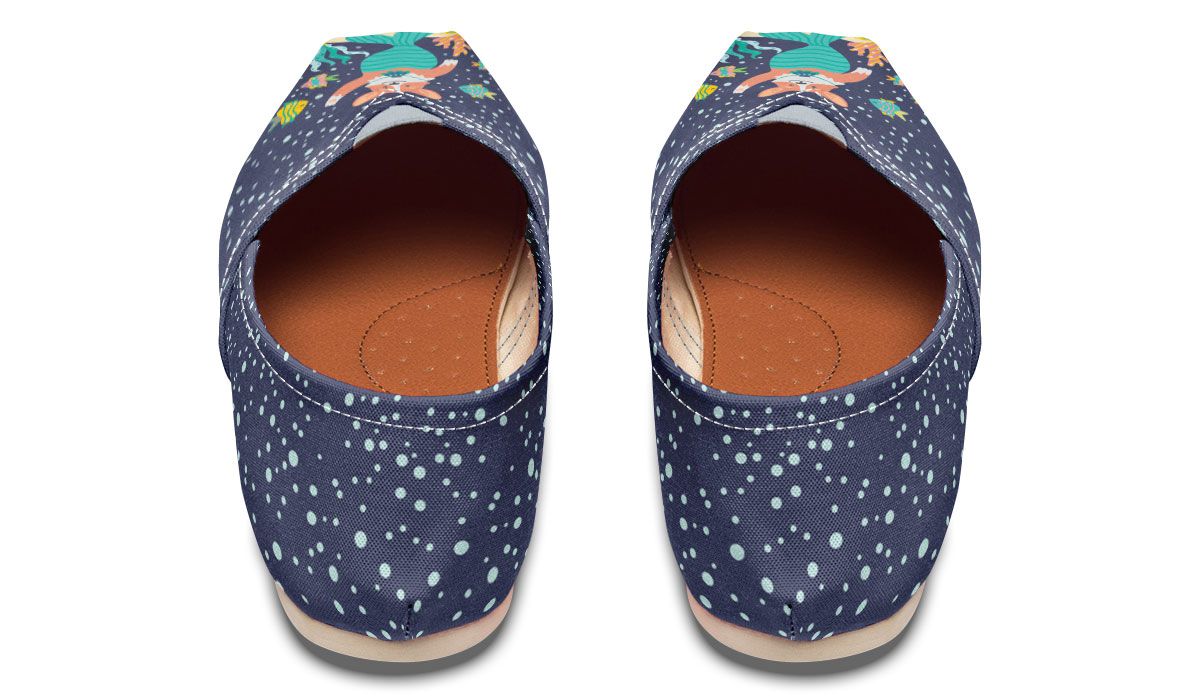 Mermaid Corgi Casual Shoes