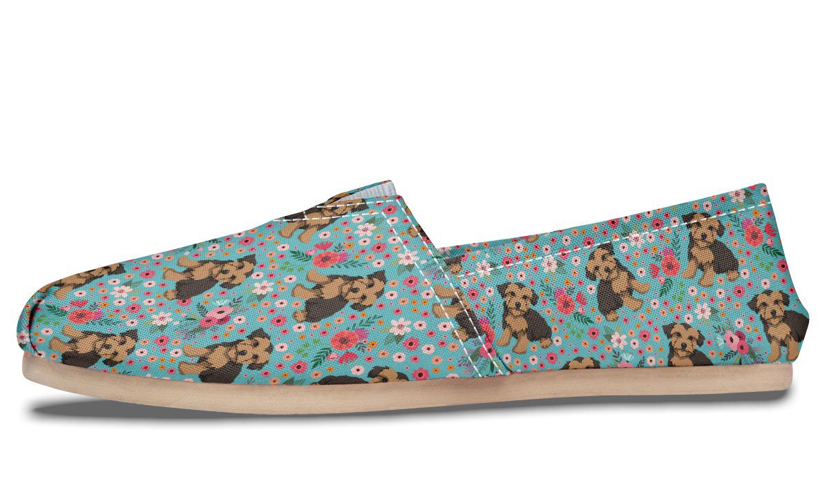 Morkie Flower Casual Shoes
