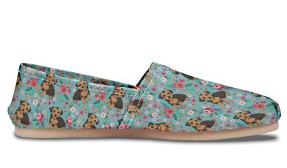 Morkie Flower Casual Shoes