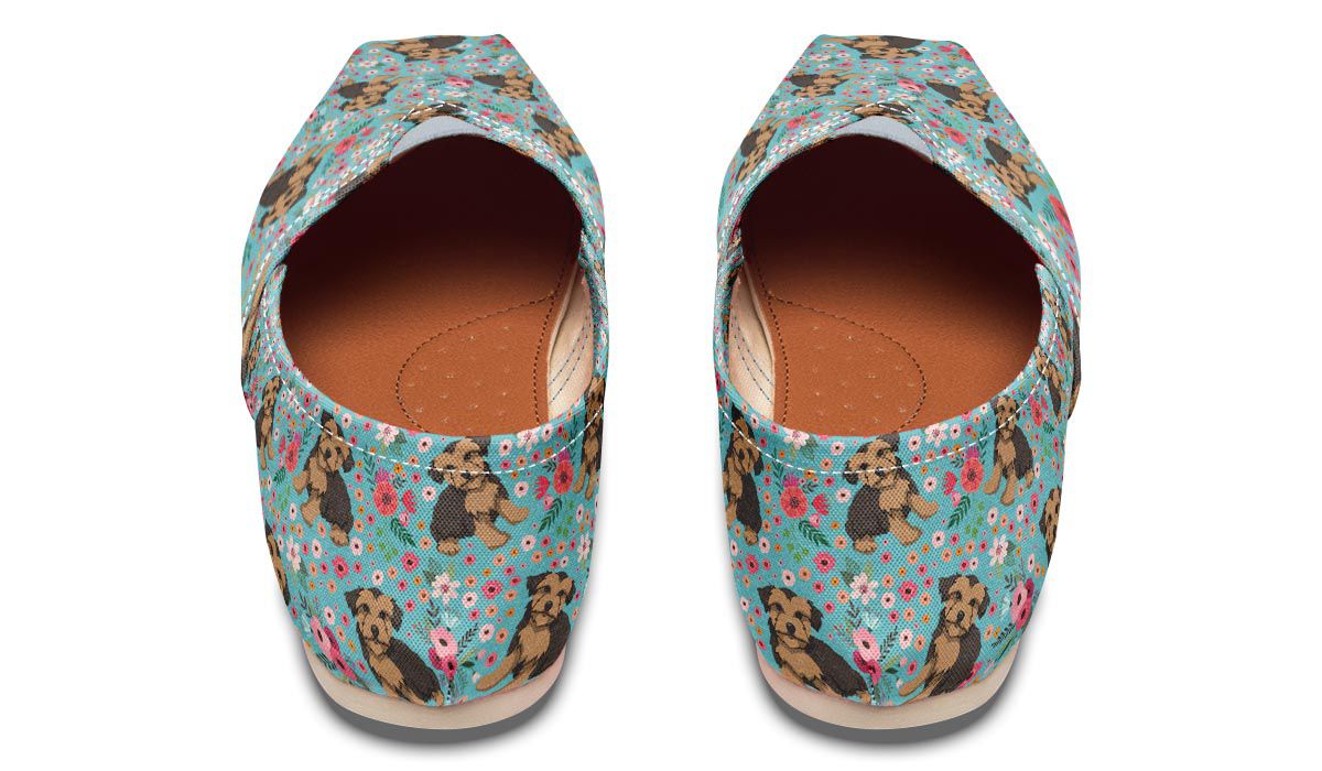 Morkie Flower Casual Shoes