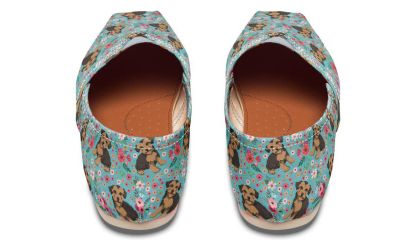 Morkie Flower Casual Shoes