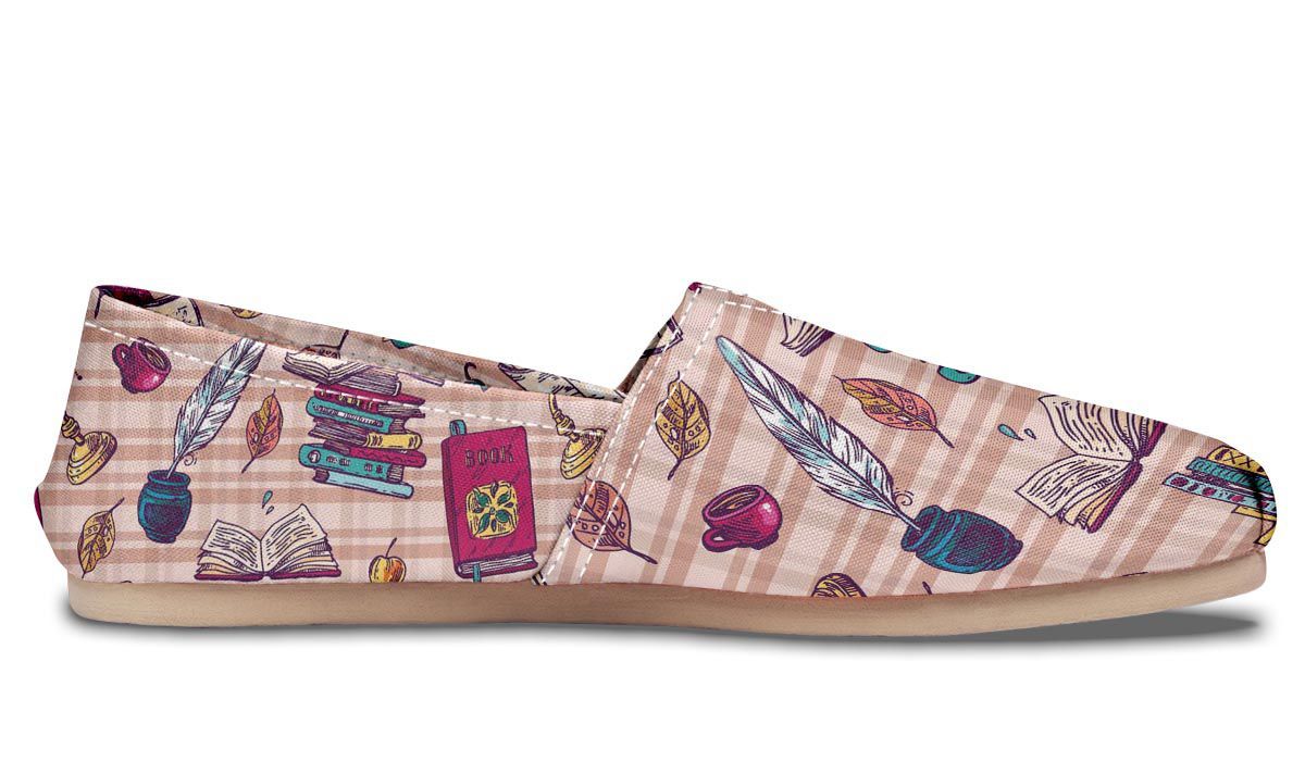 Plaid Books Casual Shoes