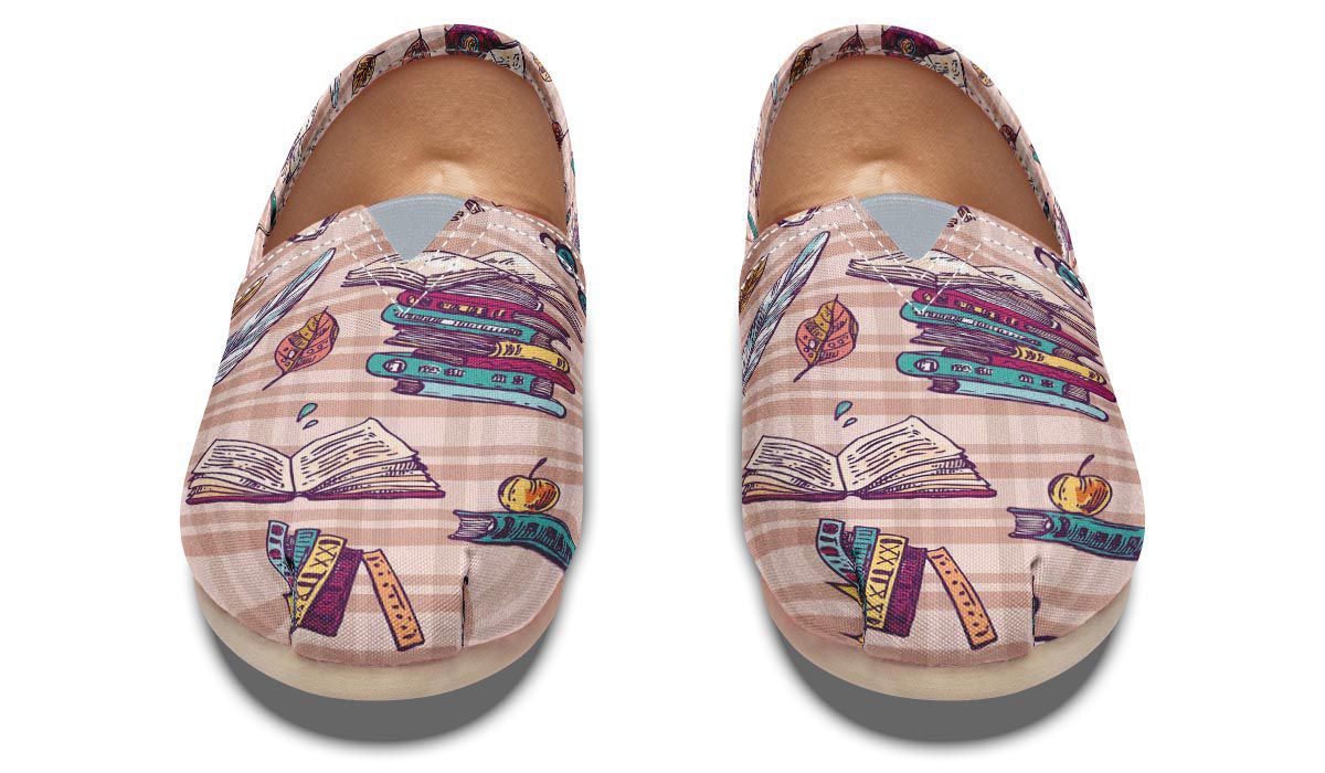 Plaid Books Casual Shoes