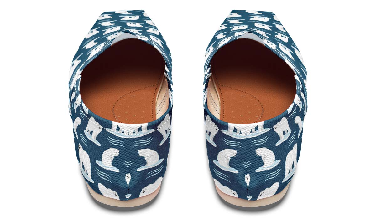 Polar Bear Pattern Casual Shoes