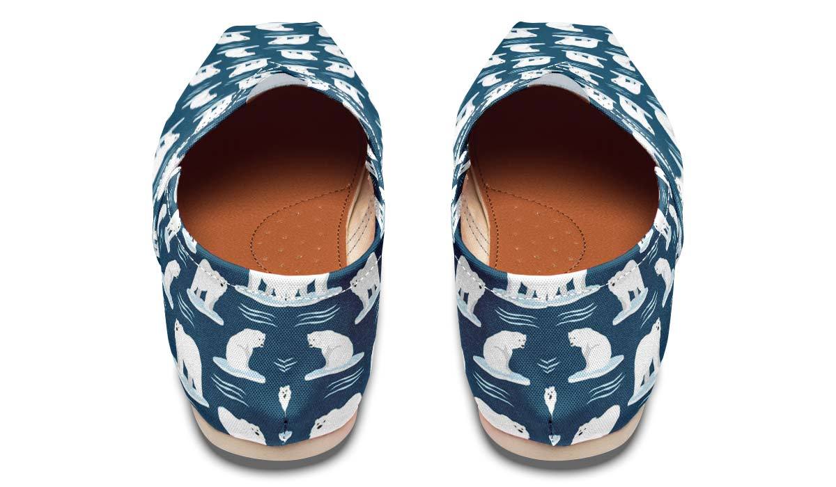 Polar Bear Pattern Casual Shoes