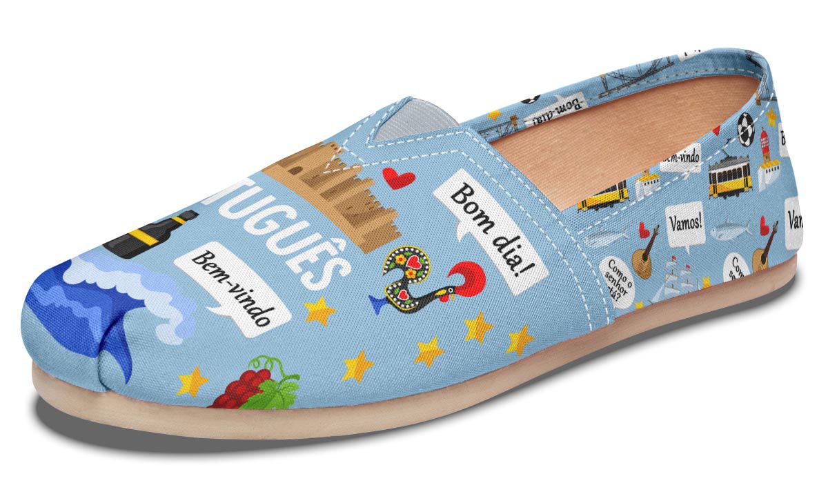 Portuguese Language Casual Shoes