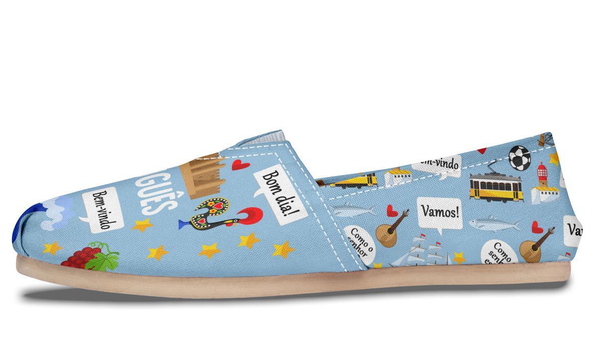Portuguese Language Casual Shoes