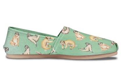 Sloth Pattern Casual Shoes