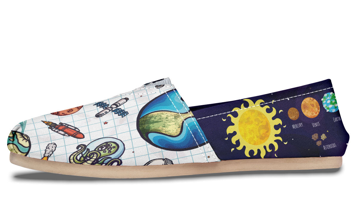 Space Notebook Casual Shoes