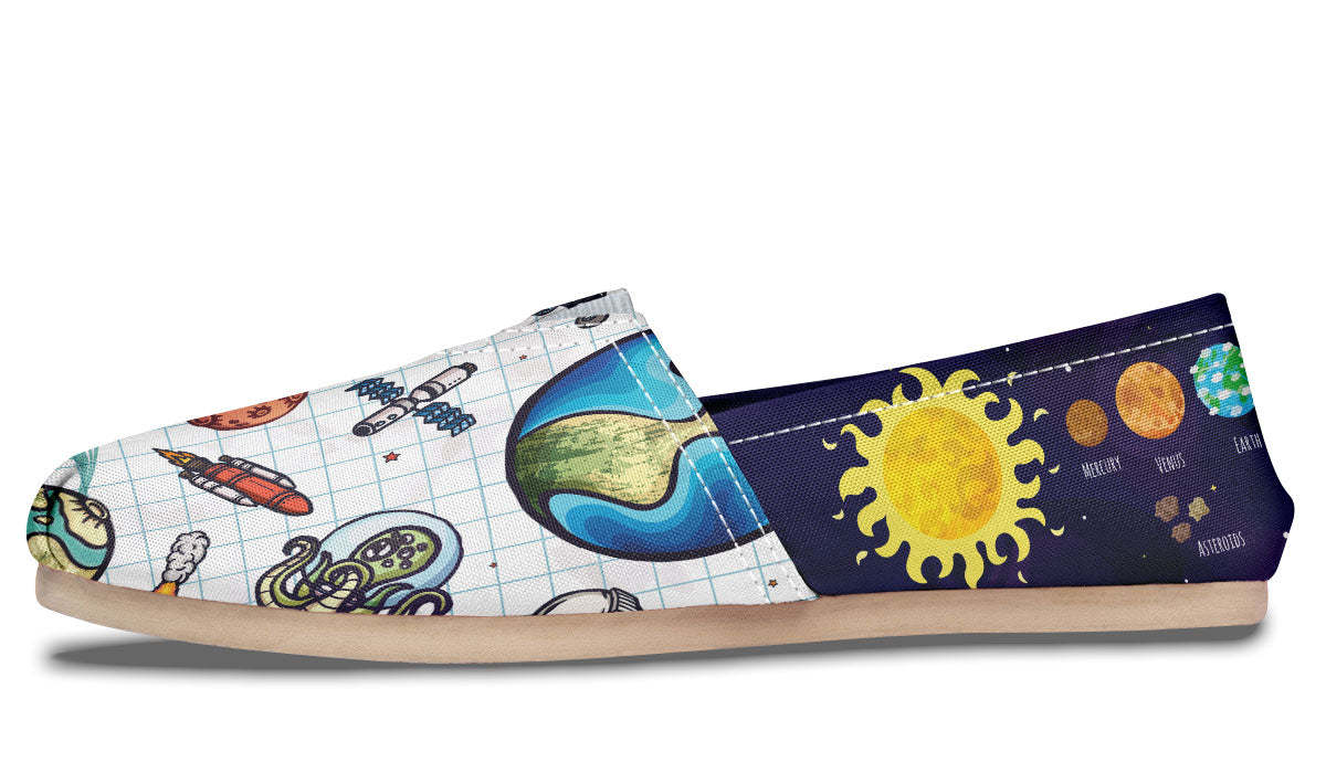 Space Notebook Casual Shoes