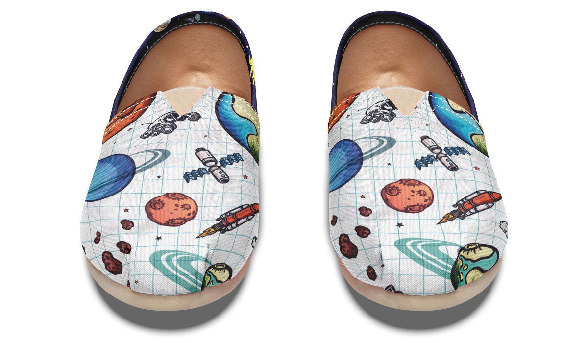 Space Notebook Casual Shoes
