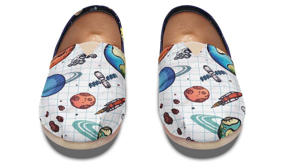 Space Notebook Casual Shoes