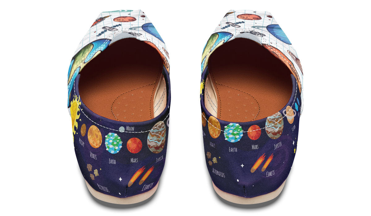 Space Notebook Casual Shoes
