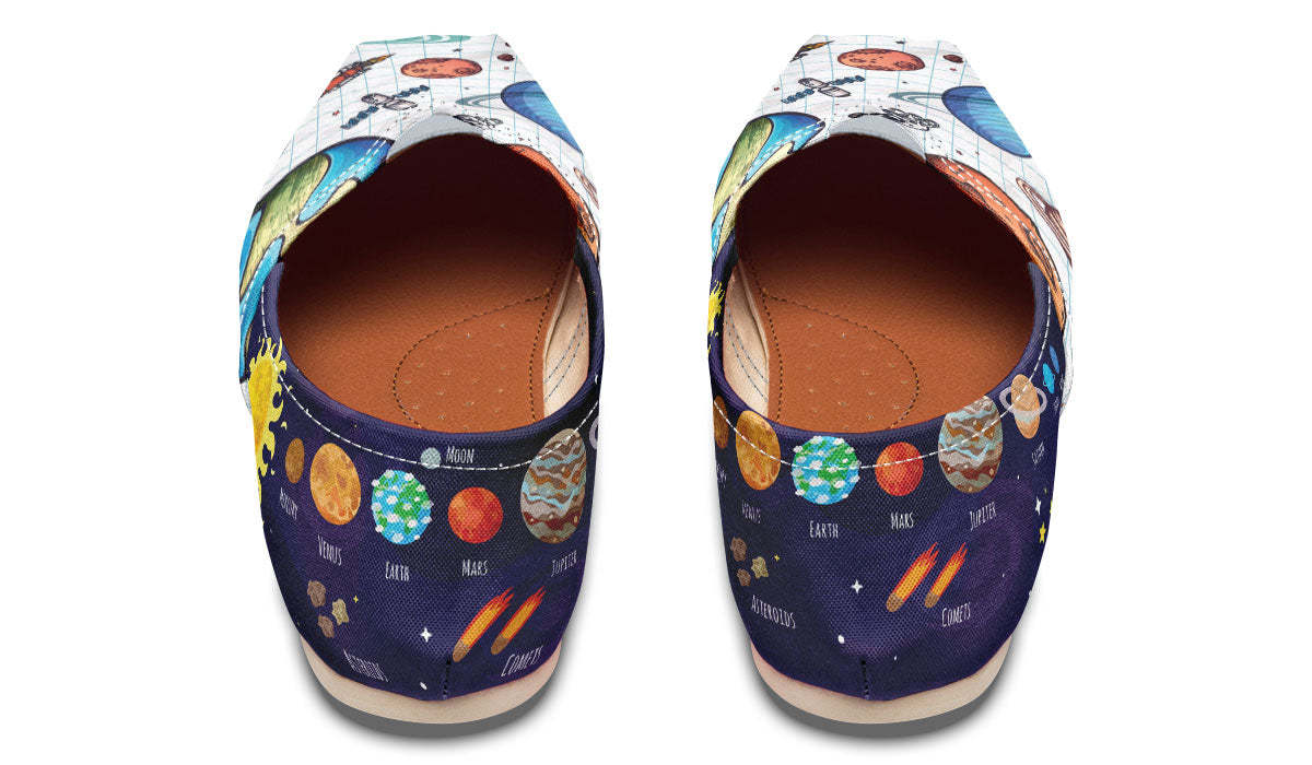 Space Notebook Casual Shoes